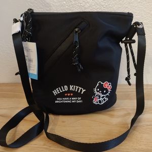 Sanrio Hello Kitty Black Shoulder Bag